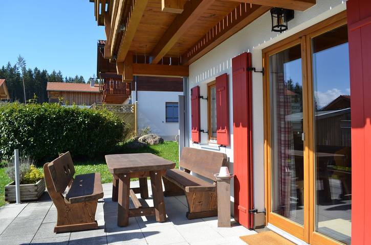 Ferienhaus für 6 Personen, mit Garten und Ausblick sowie Sauna, mit Haustier in Lechbruck am See - 2