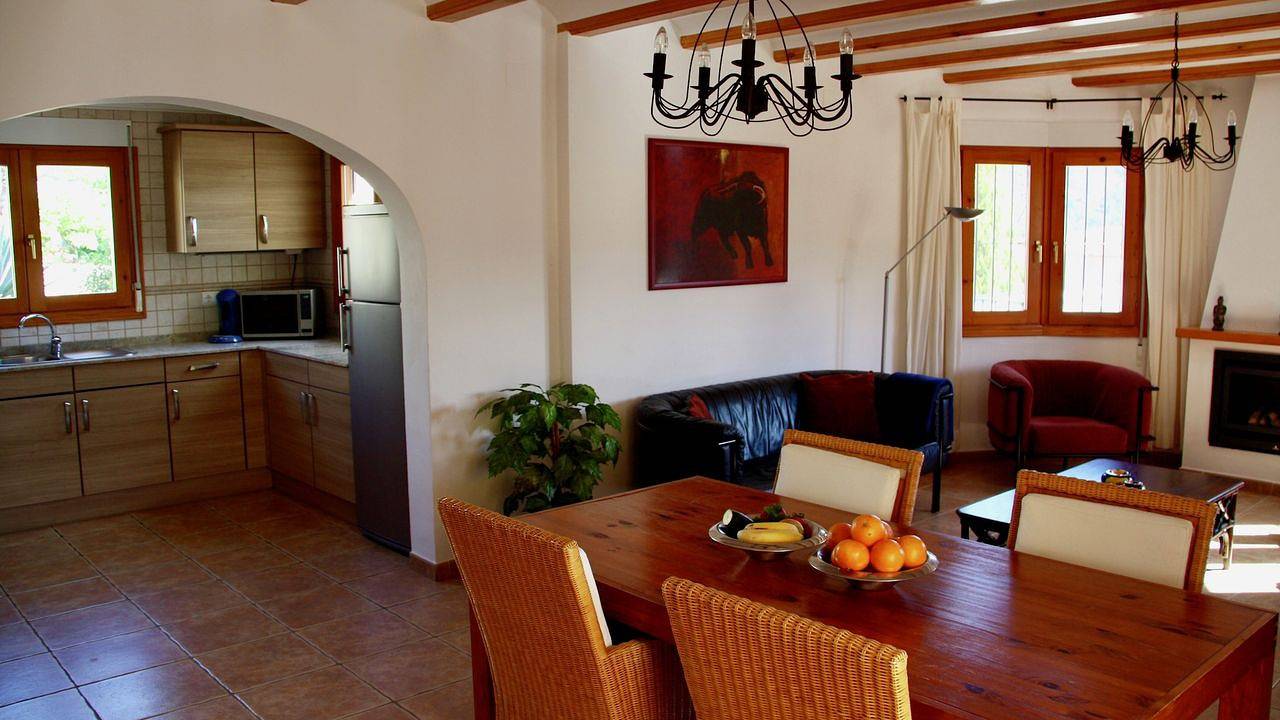 Villa pour 6 personnes avec piscine in Adsubia, Province d'Alicante