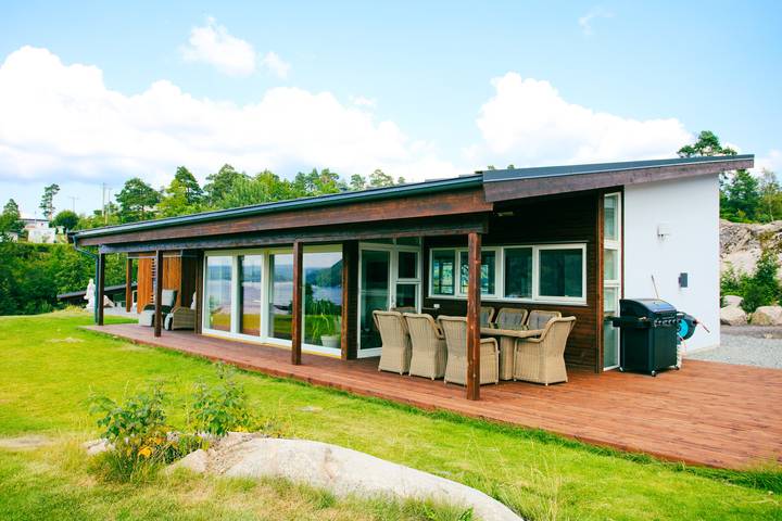 Cottage für 14 Personen mit Garten in Frogn
