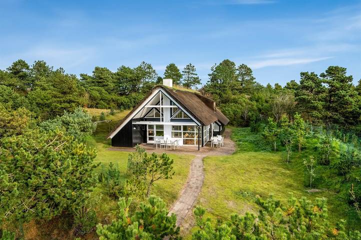 Ferienhaus für 8 Personen, mit Sauna und Terrasse sowie Whirlpool in Drachenfestival Fanø