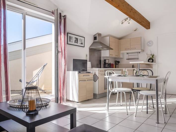 Holiday rental for 2 people, with Terrace in Capbreton