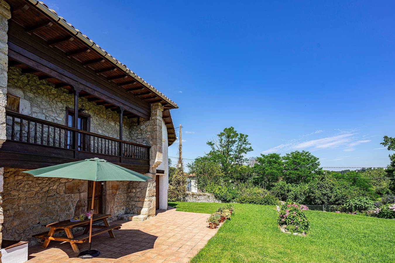 Casa di campagna 'Casa María Mérica' con giardino privato e Wi-Fi in Llanes, Costa Verde (Spagna)