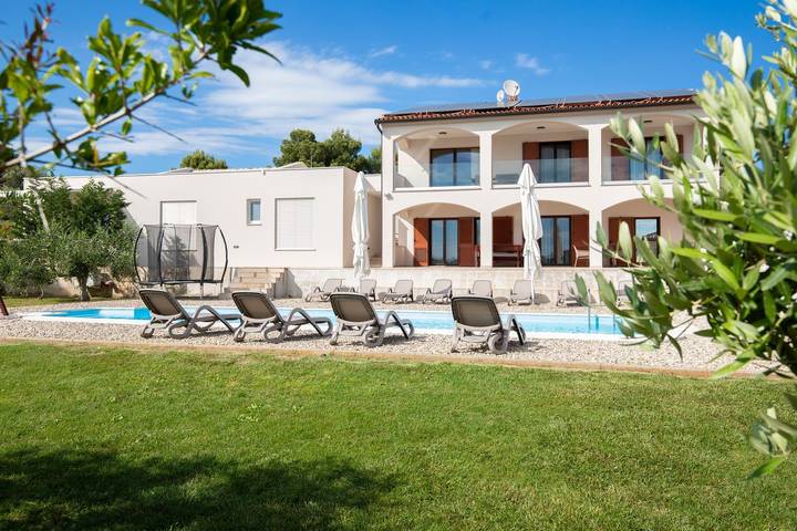 Ferienhaus mit Meerblick für 12 Personen, mit Garten und Pool in Istrien - 3