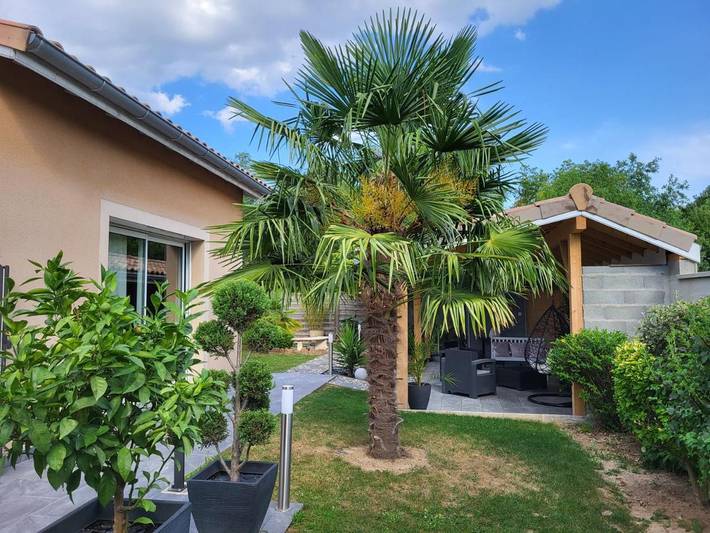 Appartement de vacances pour 6 personnes, avec jardin