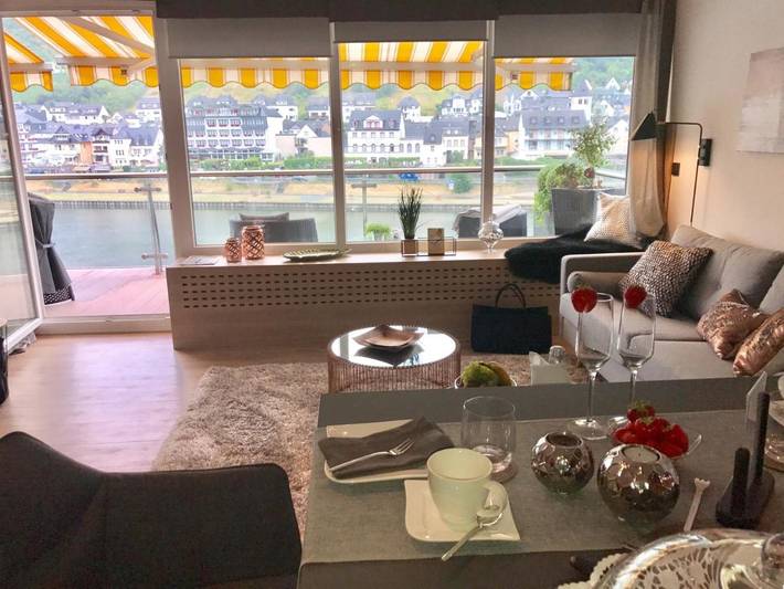 Ferienwohnung für 2 Personen, mit Terrasse und Ausblick in Reichsburg Cochem - 4
