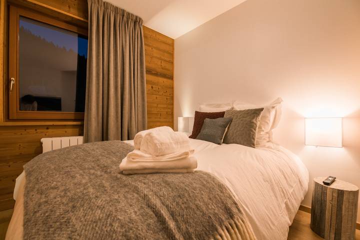 Appartement entier, Appartement de vacances pour 4 personnes avec sauna in Praz-sur-Arly, Pays du Mont-Blanc