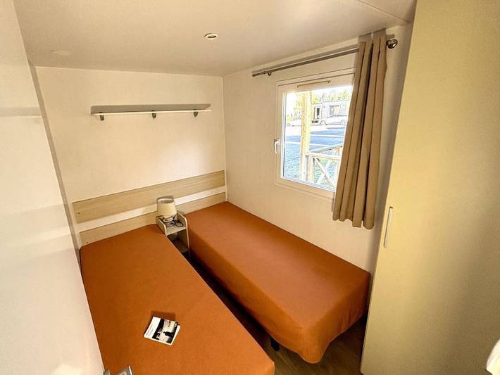 Camping Ushuaïa Villages - Les Pommiers Pays d'Auge - Mobilheim 6 personen - Mobilheim Lousiane Tamaris 3 Zimmer in Saint-Pierre-de-Cormeilles, Bernay und Umgebung