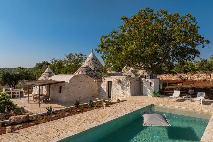 Villa for 8 people, with garden in Ostuni