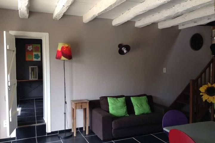 Magnífico hórreo, 8 personas 4 dormitorios, piscina privada climatizada, campo in Brengues, Quercy
