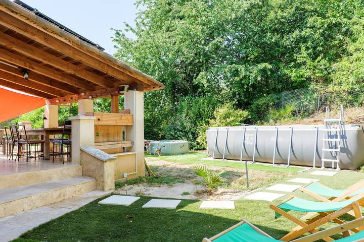 Villa pour 9 personnes, avec Jacuzzi et Jardin dans les Parc national des Cévennes - 4