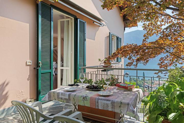 Ferienhaus für 4 Personen, mit Balkon und Seeblick in Bellagio