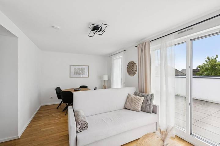 Ferienwohnung für 4 Personen, mit Terrasse und Garten