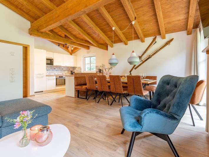 Ferienhaus für 12 Personen, mit Balkon und Terrasse sowie Garten und Sauna in Wald im Pinzgau - 4