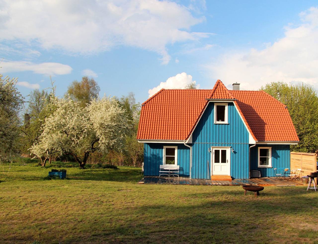 Onkel Blau, Ferien in Troja in Lärz, Müritz