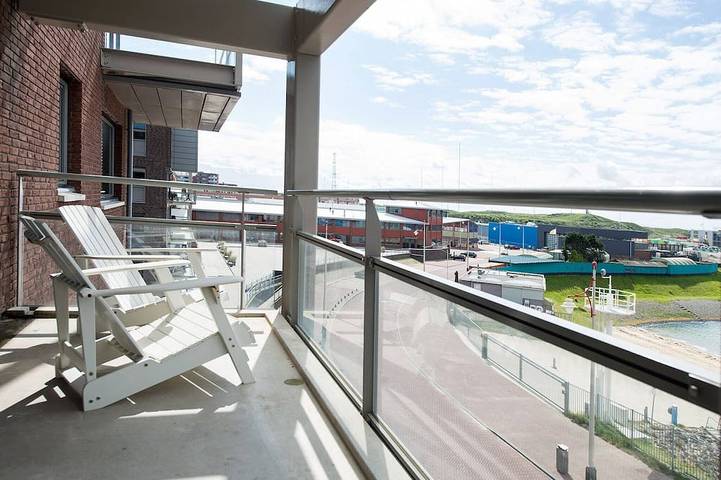 Ferienwohnung am Strand für 6 Personen, mit Balkon in Scheveningen