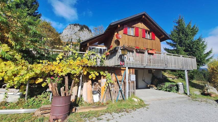 Location de vacances pour 5 personnes, avec vue et terrasse ainsi que piscine et jardin, animaux acceptés à Dornbirn - 2