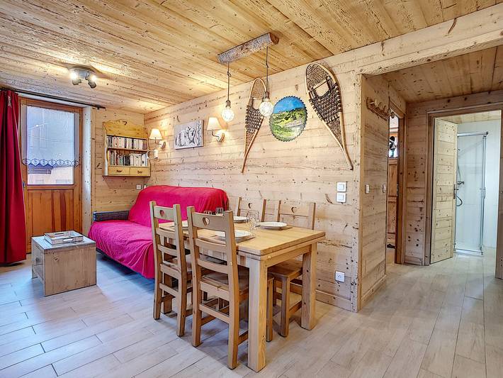 Gîte pour 4 personnes, avec balcon, animaux acceptés dans Office De Tourisme De La Clusaz - 4