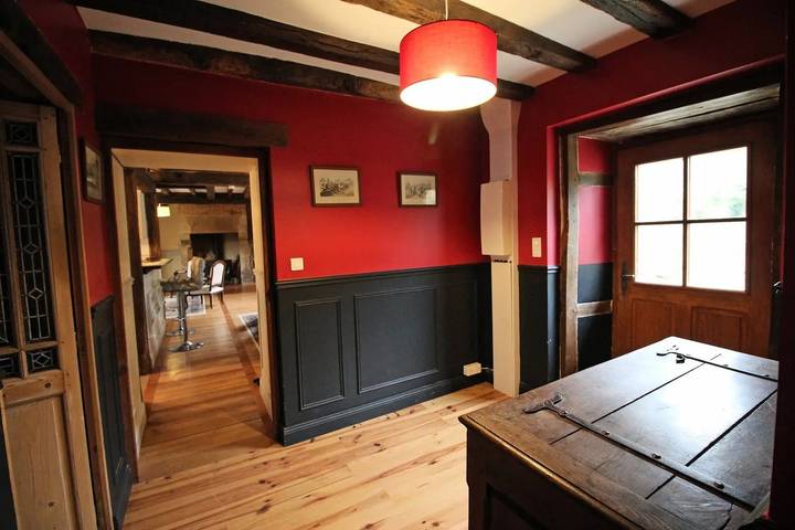 Gîte pour 15 personnes, avec piscine et jardin, animaux acceptés à Château-Chervix - 4