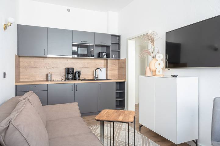 Ferienwohnung für 2 Personen, mit Balkon in Rostock - 2