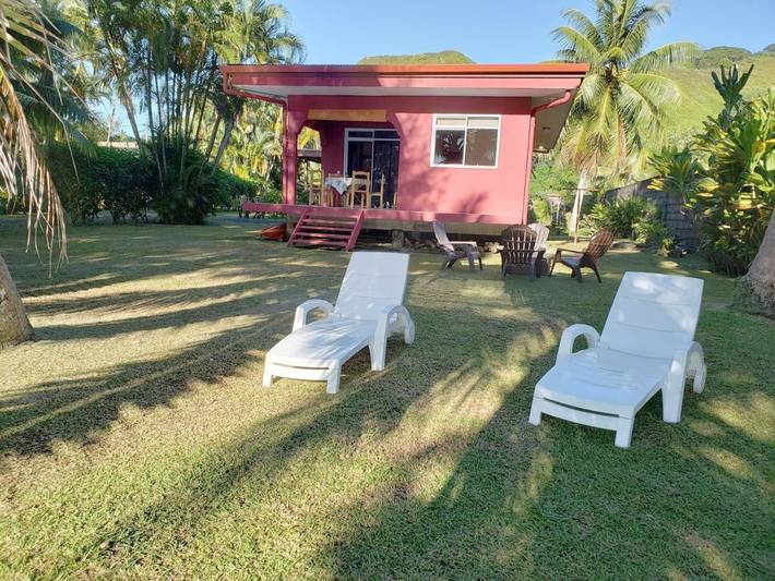 Maison de vacances pour 4 personnes, avec vue et jardin