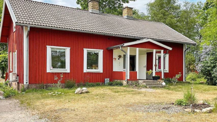 Vakantiehuis voor 4 personen, met huisdier in Smaland