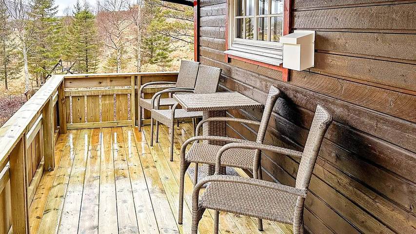 Ferienhaus für 5 Personen, mit Terrasse