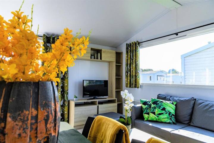 Camping für 6 Personen, mit Garten und Seeblick sowie Pool und Kinderpool, mit Haustier in Flandern - 4