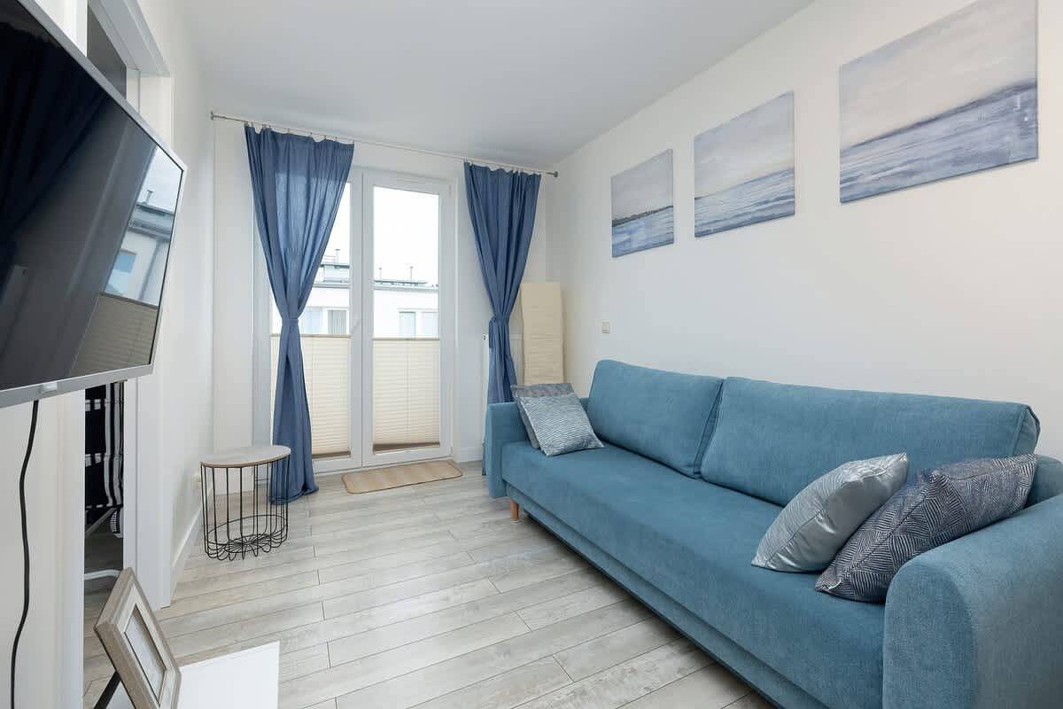 Cały apartament, Apartament wakacyjny dla 4 osób z balkon/ taras in Świnoujście, Zalew Szczeciński