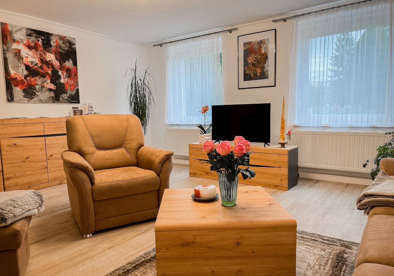 Apartamento entero, Apartamento 'Pleissennest' con Wi-Fi in Chemnitz, Chemnitz (region)