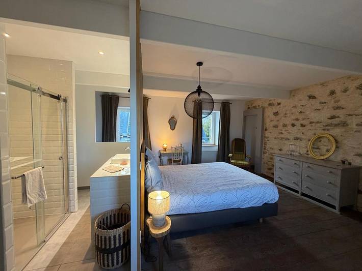 Location de vacances pour 2 personnes, avec jardin et vue, animaux acceptés à Pommerit-Jaudy