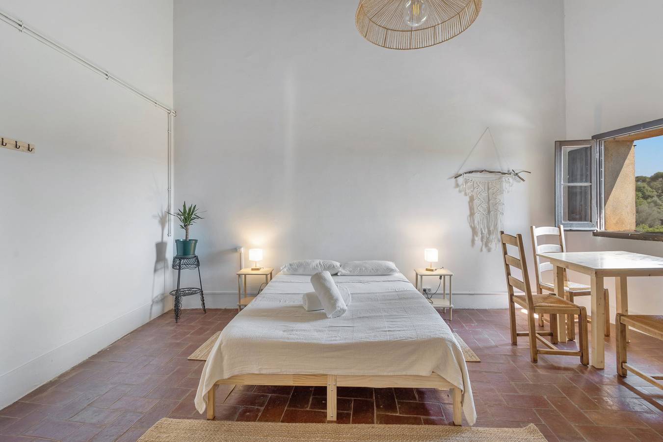 Zimmer 'Habitacion 2' mit Meerblick, Gemeinschaftsterrasse und Wi-Fi in Tordera, Costa del Maresme