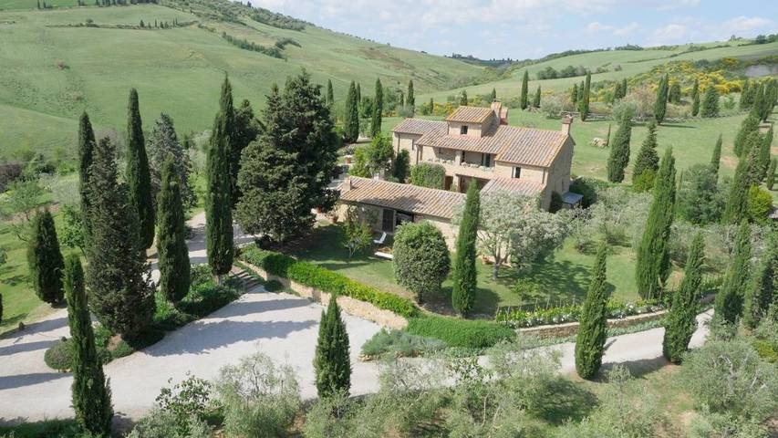 Chambre d’hôte pour 2 personnes, avec Terrasse et Jardin ainsi que Piscine et Vue à Pienza - 3