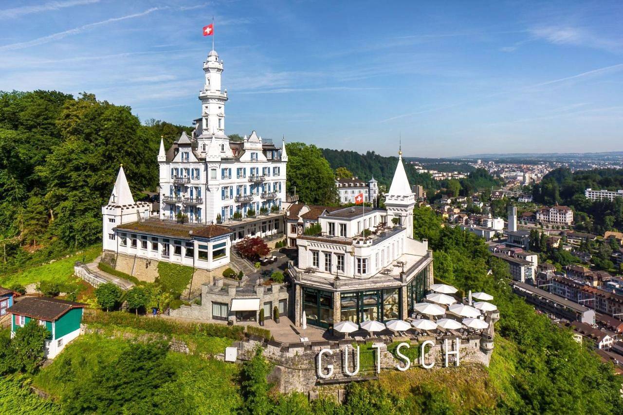 Château Gütsch in Luzern, Vierwaldstättersee