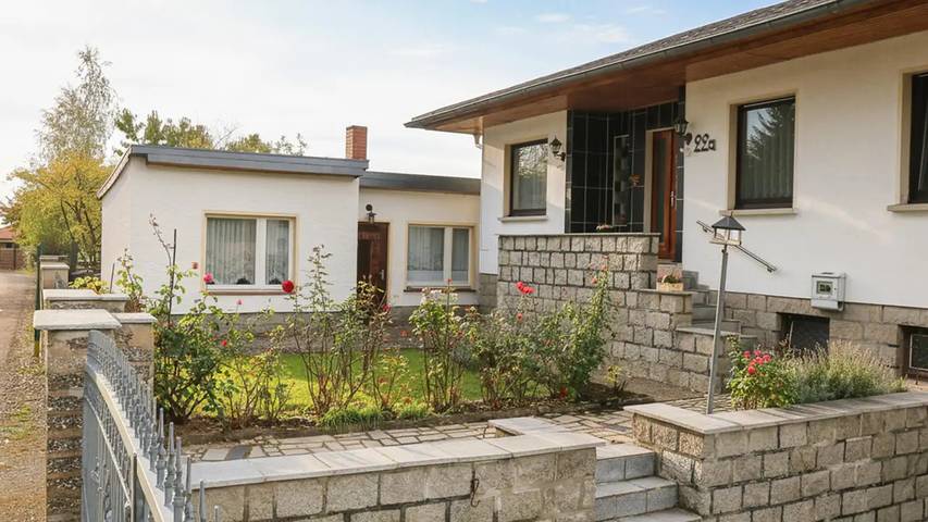 Bungalow für 5 Personen, mit Garten