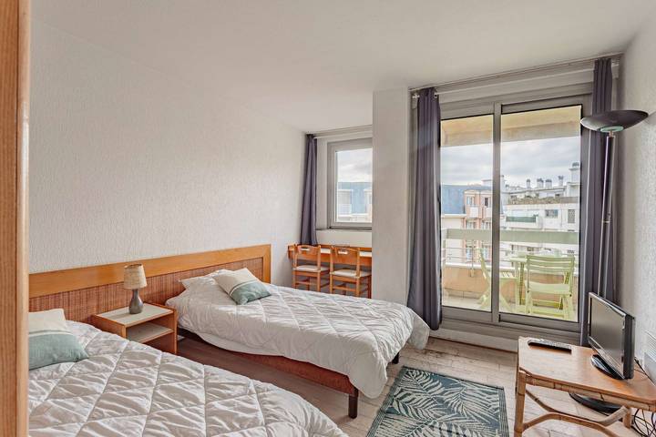 Studio für 2 Personen, mit Pool und Balkon in Biarritz - 3