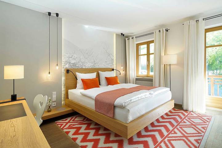 Ferienhaus für 2 Personen, mit Garten und Sauna sowie Balkon und Pool, mit Haustier