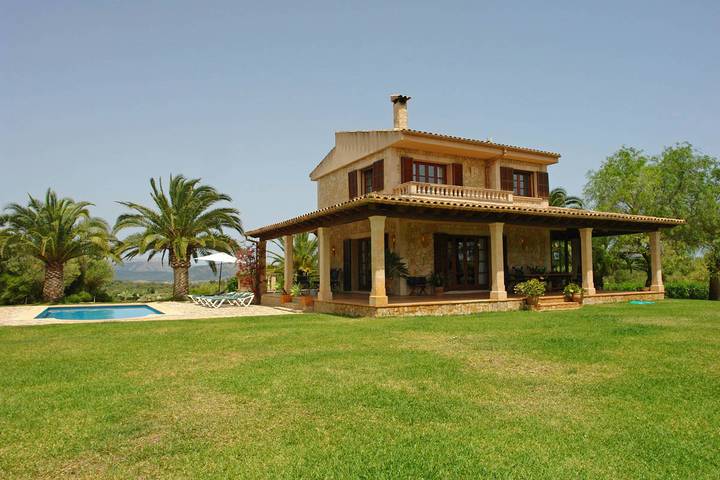 Finca am Strand für 4 Personen, mit Pool und Garten sowie Terrasse in Muro - 2