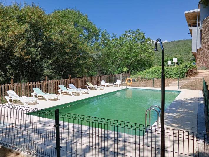 Casa rural con piscina para 2 personas, con jardín además de vistas y piscina en Provincia de Salamanca