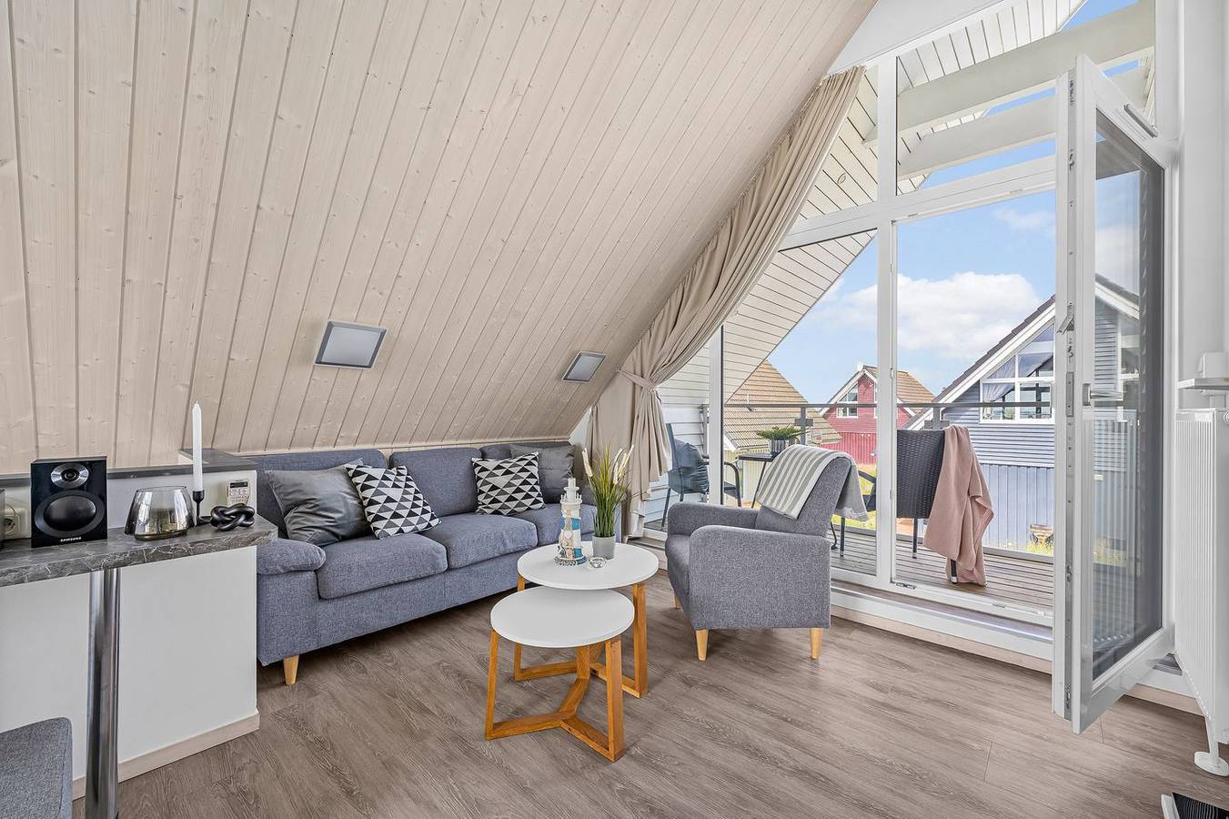 Ferienhaus "Meeresbrise" mit Sauna, etwas Meerblick und 70 m zum Strand in Wendtorfer Strand, Wendtorf