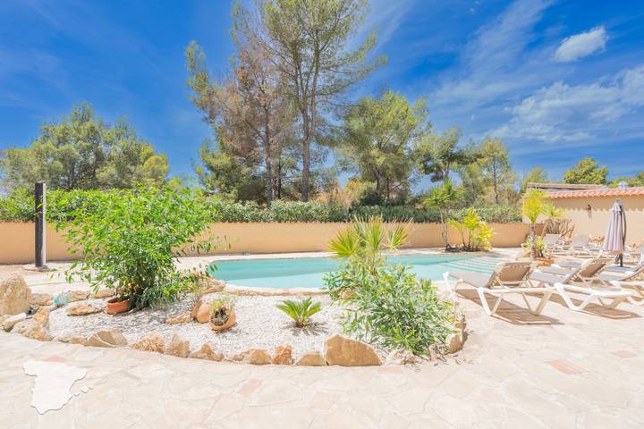 Casa rural para 9 personas, con jardín en Benisa - 4