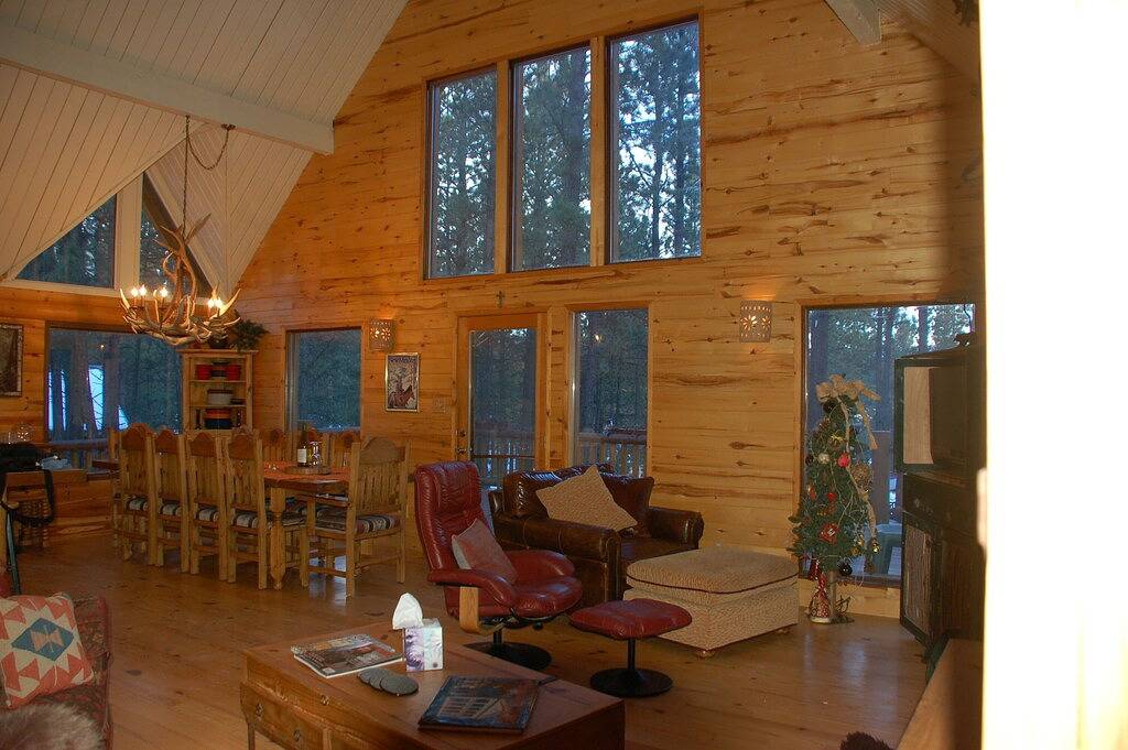 Malerische Berghütte - 8 Personen in Angel Fire, Colfax County