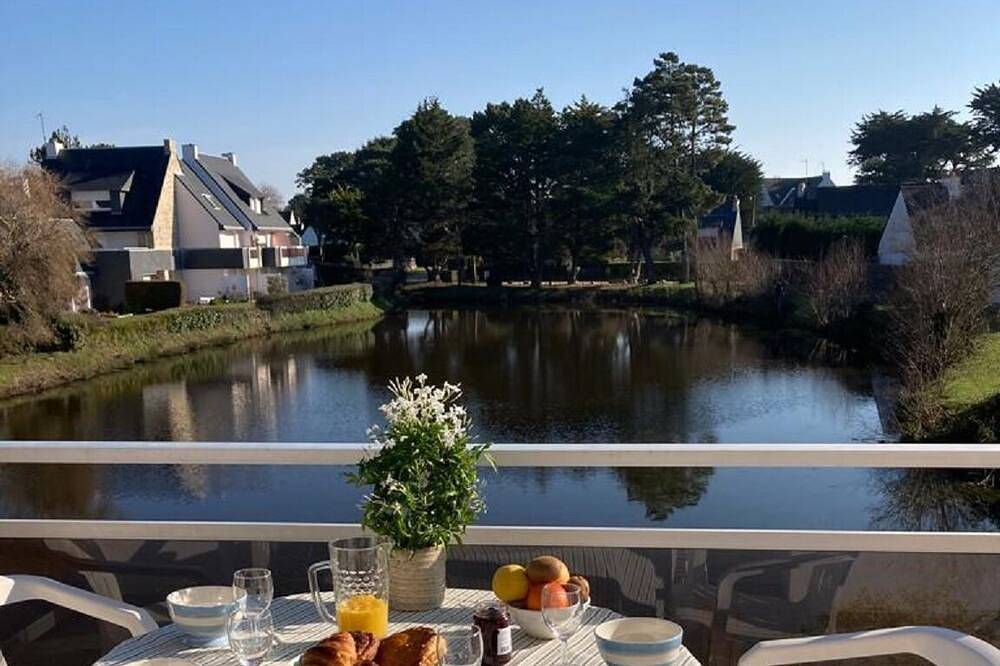 Appartement entier, Carnac - Appartement T3 vue sur Étang à 200m Plage Légénèse in Carnac, Côte des Mégalithes