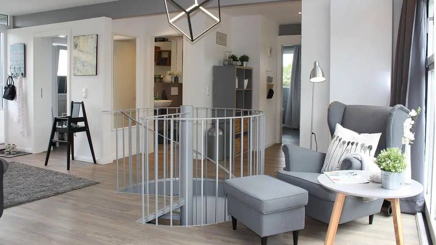 Ferienhaus für 6 Personen, mit Terrasse und Garten sowie Sauna, mit Haustier in Bockholm - 3
