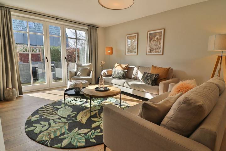 Ferienhaus für 6 Personen, mit Sauna und Balkon