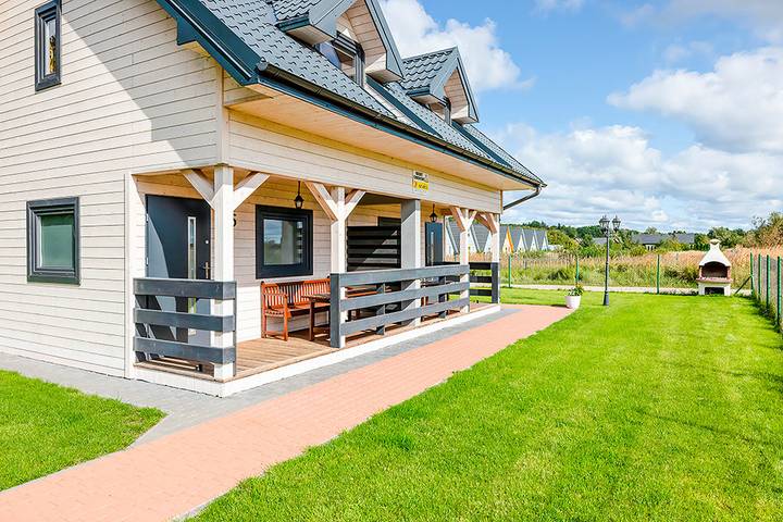 Ferienhaus für 6 Personen, mit Garten und Terrasse, mit Haustier in Westpommern