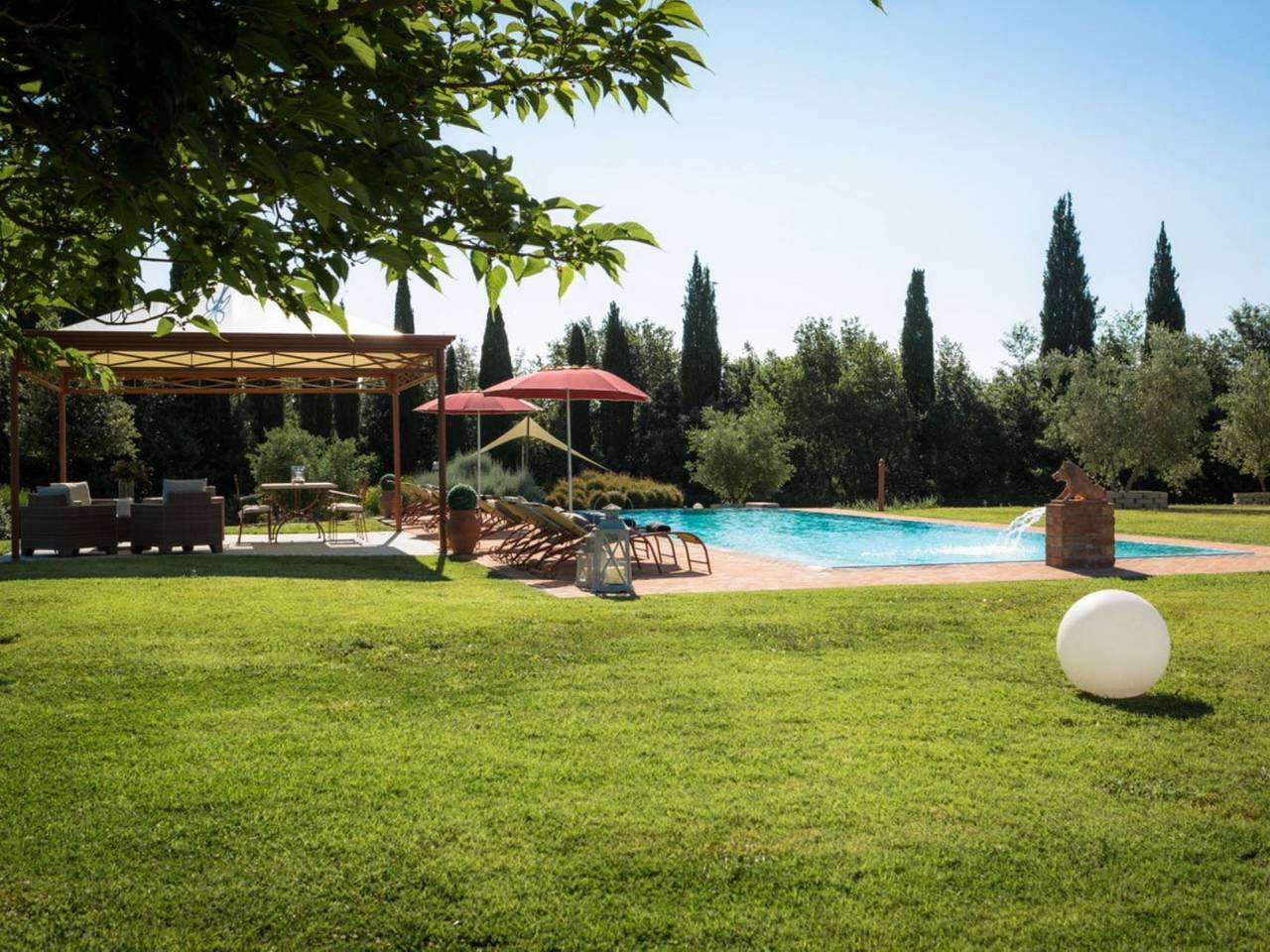 Villa mit privatem Pool zwischen Pisa und Volterra in Peccioli, Pisa Provinz