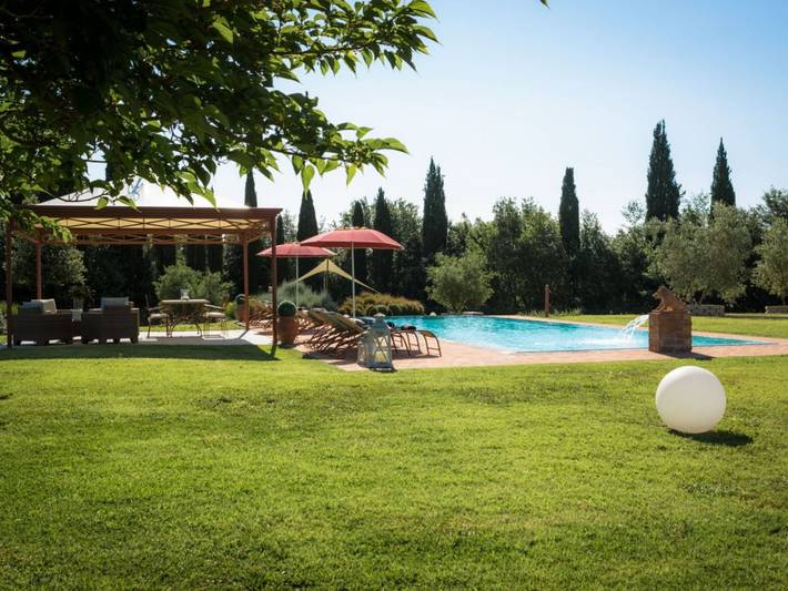 Villa mit privatem Pool zwischen Pisa und Volterra in Peccioli, Pisa e dintorni