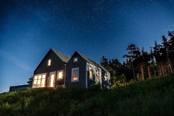 Cottage for 4 people, with terrace and yard in Nova Scotia