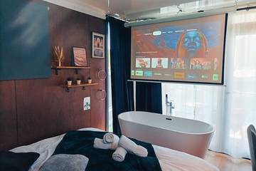 Péniche pour 2 personnes, avec balcon dans le Var