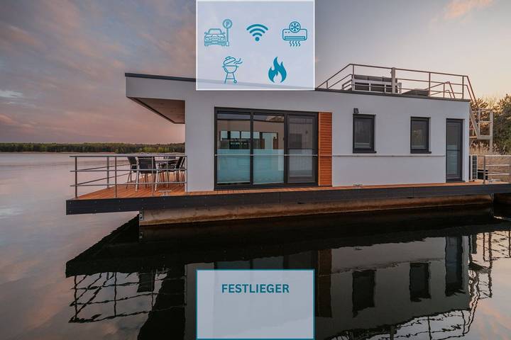 Ferienhaus für 6 Personen, mit Seeblick und Terrasse sowie Ausblick, mit Haustier in der Lausitz